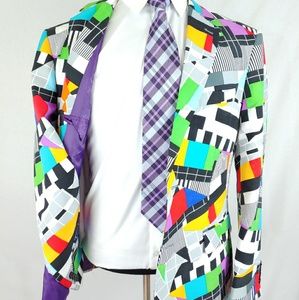 Fresh Prince Bel-Air Blazer 90s Sport Colorful